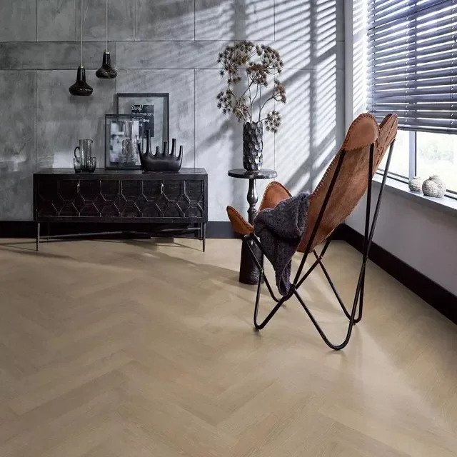 Viga cavalley Visgraat Laminaat Midden eiken 665x133x8mm 4V Veilige Betaling